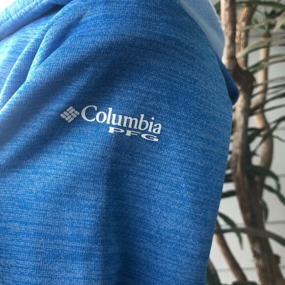 Columbia Women’s PFG Triangle Hoodie - Blue XS - Picture 4 of 9
